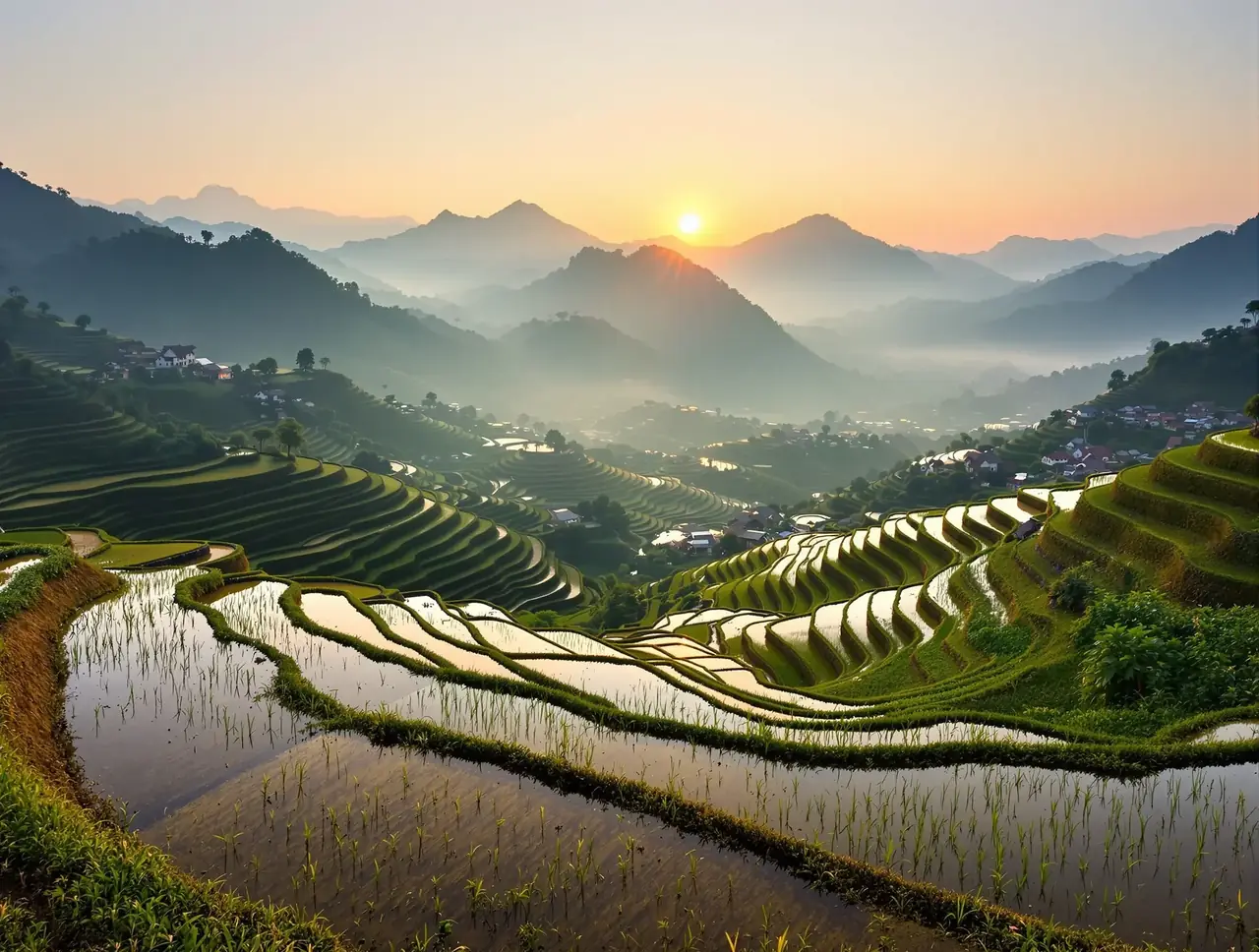 综艺《山这边的麦田》路透上线，全员素颜下地插秧 文章封面图